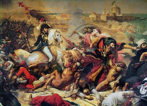 La batalla de Aboukir, 25 de julio de 1799